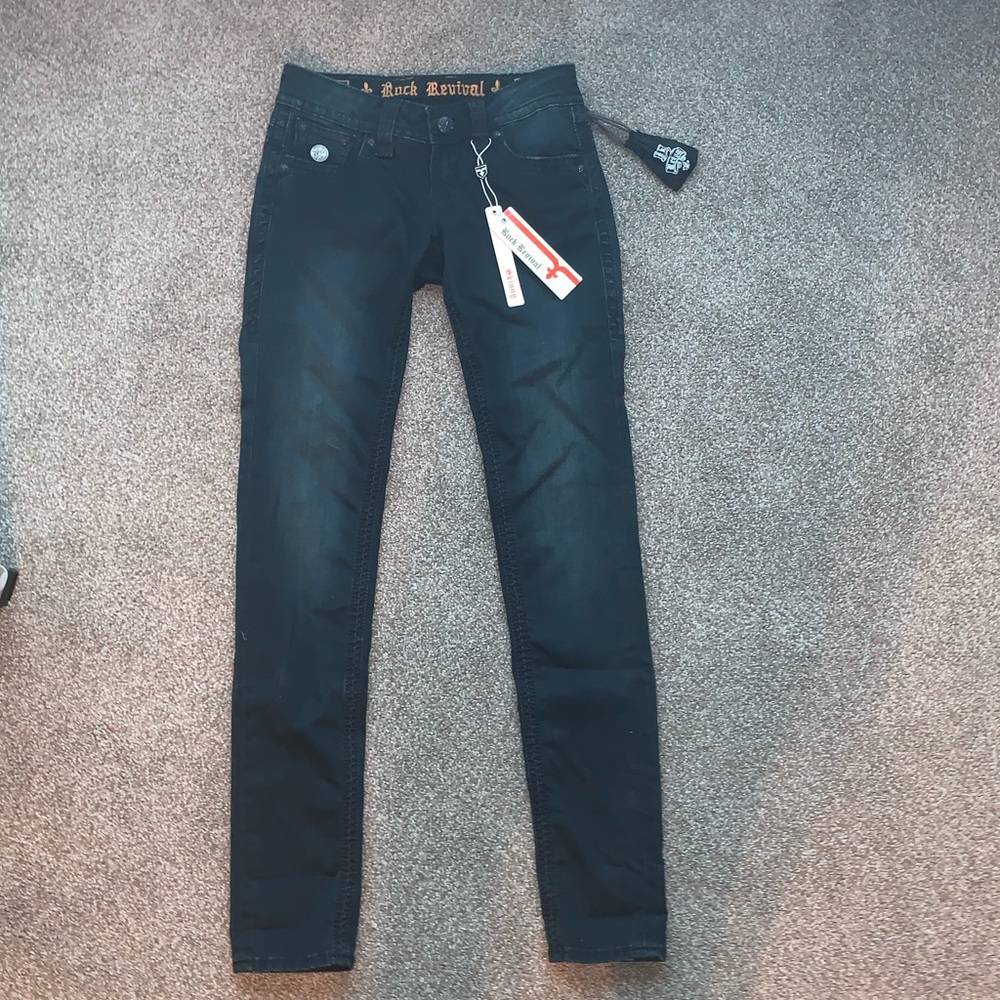Rock Revival Skinny Jeans sz 26